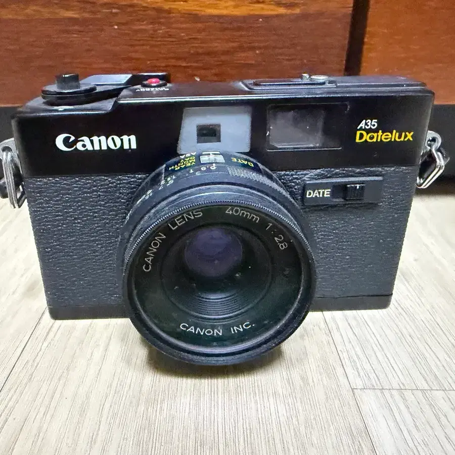 캐논 A35 Datelux 필름 카메라