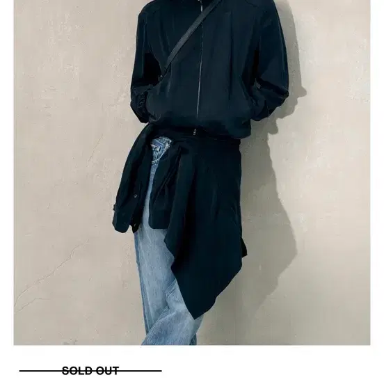 알렌느 cupro zip jacket 2사이즈