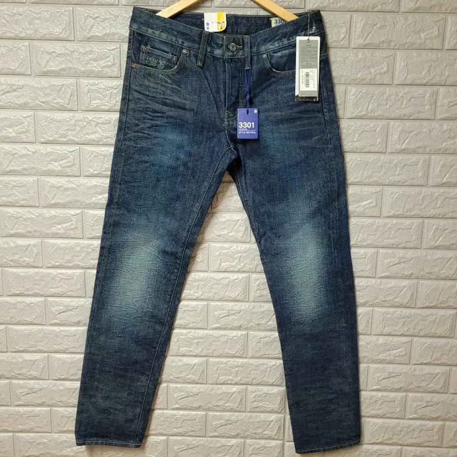 [새제품/29] G-Star RAW 3301 Low Tapered 청바지