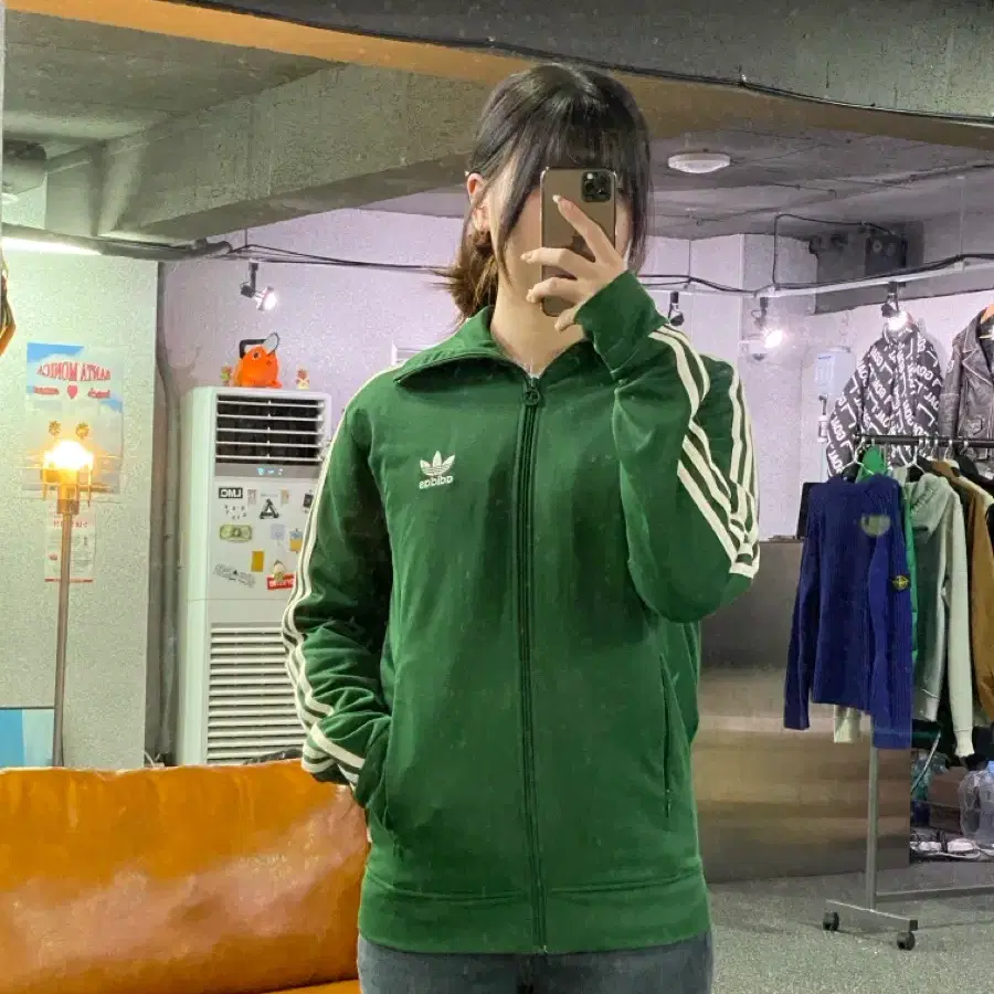 아디다스 유로파 트랙탑 져지 그린 B6154