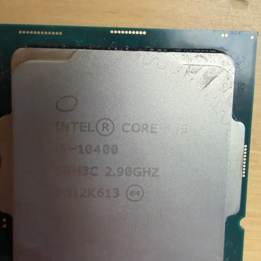 인텔 코어 i5-10400 CPU 판매합니다 - 테스트용으로 사용한 제품