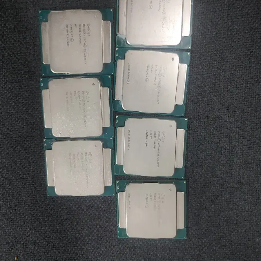 인텔 제온 E5-2630 V3 CPU 7개
