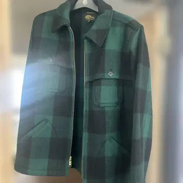 L.L.Bean 버팔로 체크 울 자켓