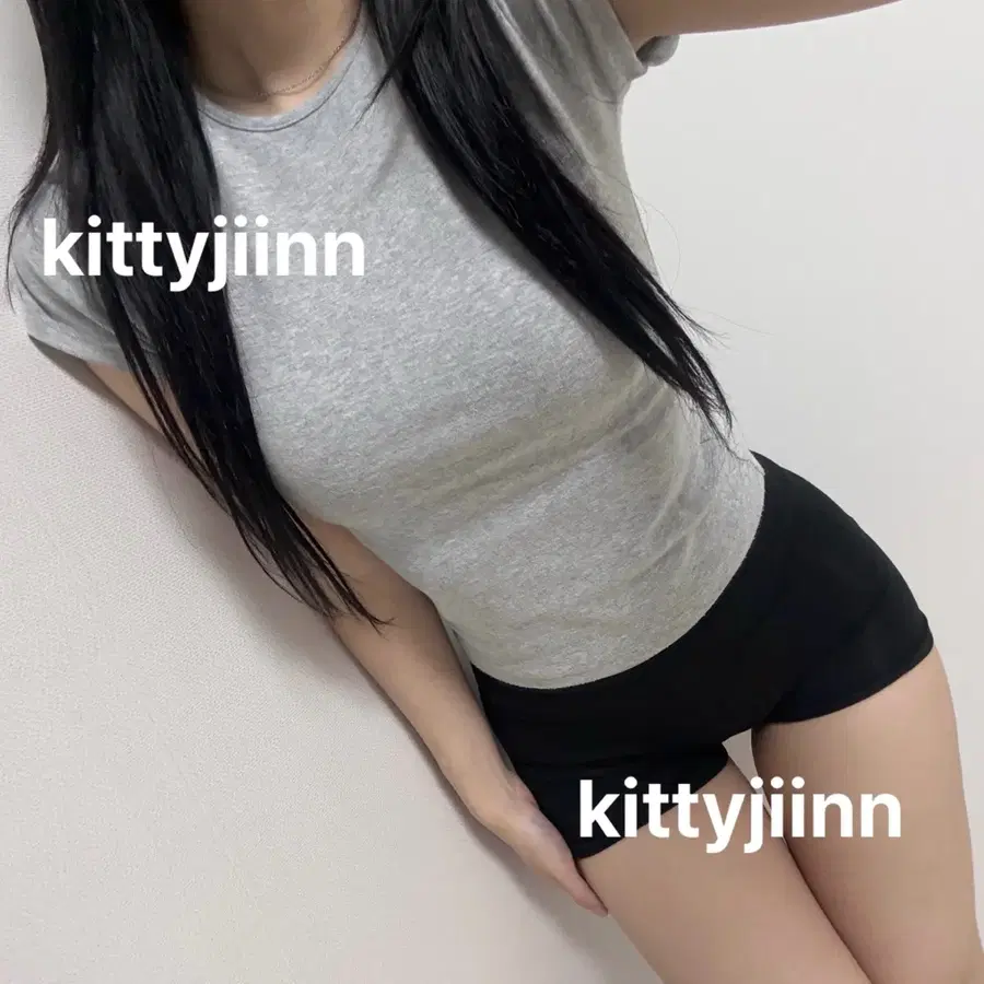 착샷) 딱붙티+숏레깅스 일괄 세트
