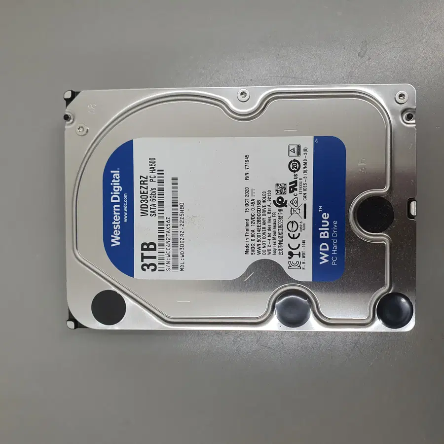 [무료배송] 중고 WD Blue SATA 하드디스크 3TB