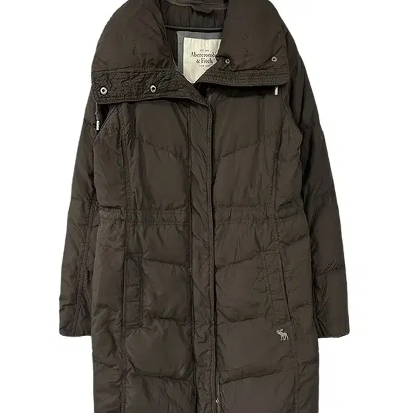 [L] ABERCROMBIE & FITCH 아베크롬비 패딩점퍼 브라운