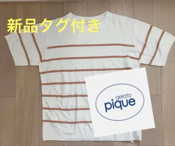 택 포함 새상품 젤라또피케 보더 반팔 T셔츠 gelato pique