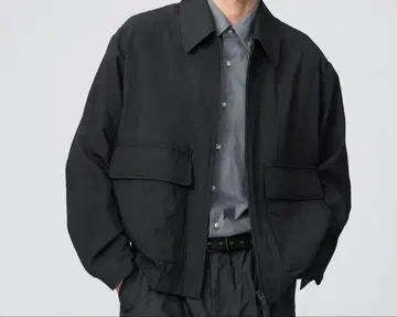 [새상품] UNIQLO U 숏 블루종 블랙 L 사이즈 2026