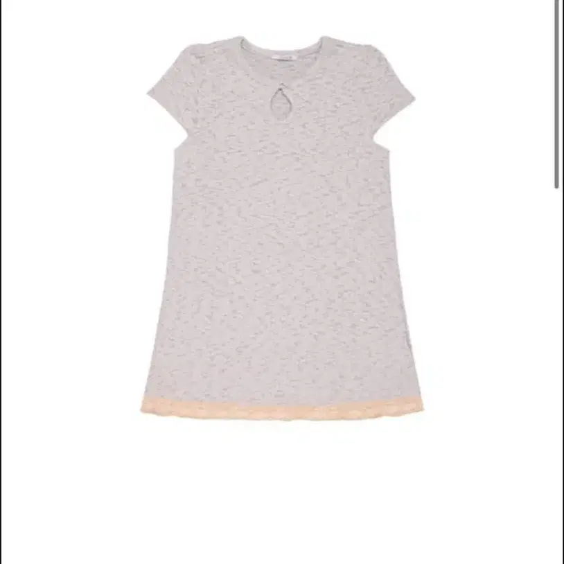 콜로신스 werid drop top dress 니트 드레스 라이트그레이