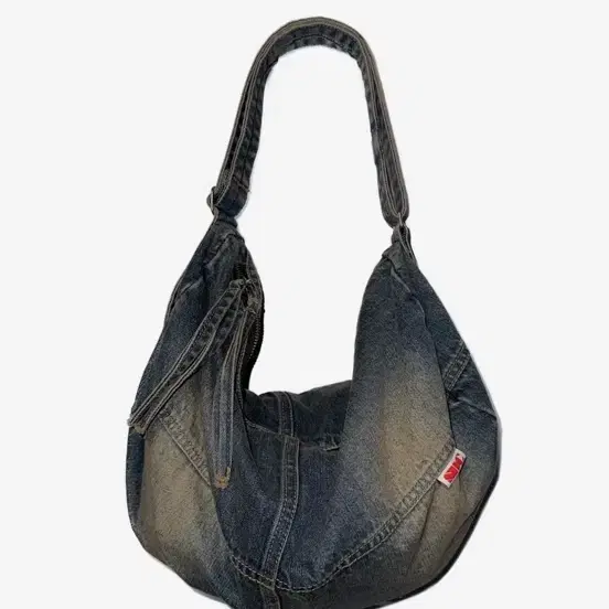 스컬프터 데님 빈티지 가방 Sculptor Washed Denim Duffle Bag