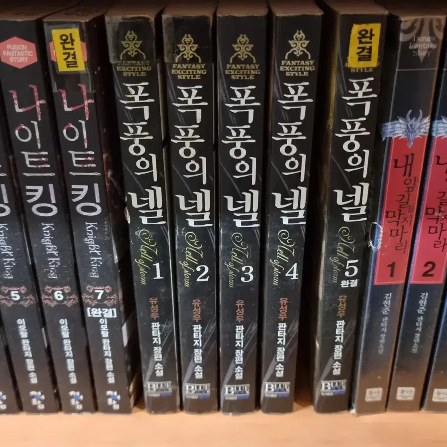 폭풍의넬 1-5 완 유성우 판타지 소설