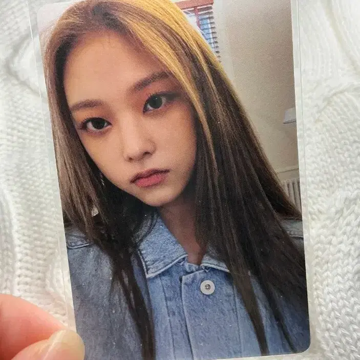 [급처ㅜ.ㅜ] 뉴진스 포카 해린 강해린 생머리 해린