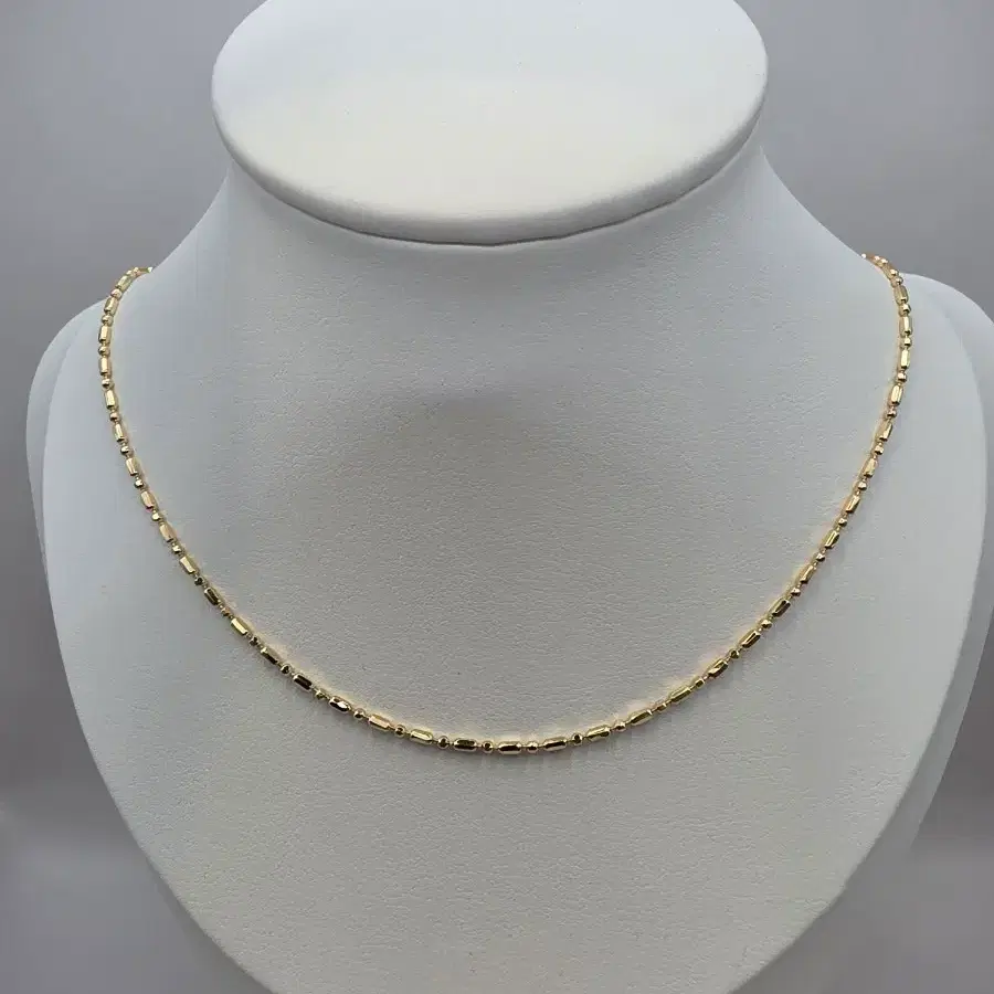 14k 소세지체인 목걸이 40cm