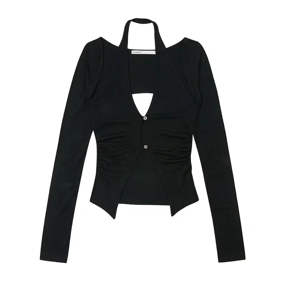 보헤미안서울 HALTER BOLERO SLEEVE, BLACK