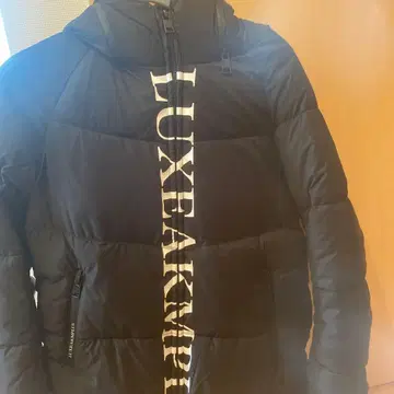 LUXEAKMPLUS 다운 자켓 블랙