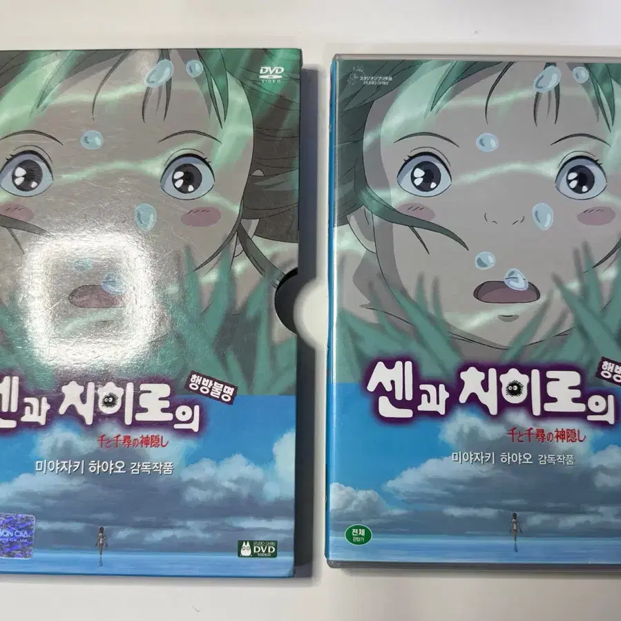 센과 치히로의 행방불명 DVD