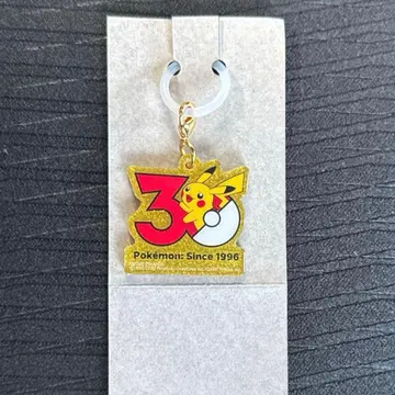 포켓몬 30주년 기념 피카츄 아크릴 키링 포켓참
