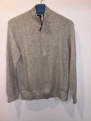 LACOSTE 집업 니트 가디건