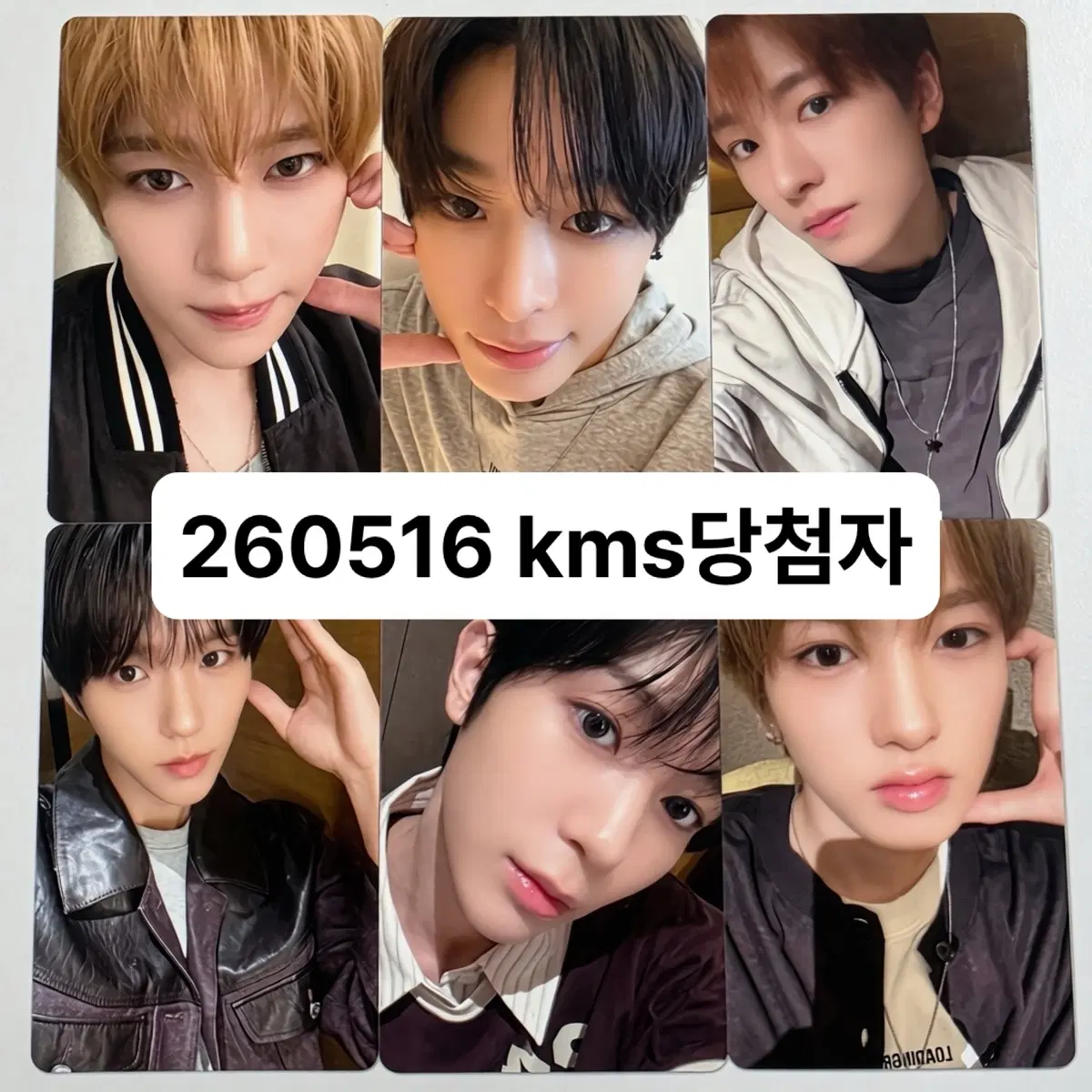 NCT WISH 260516 Hong Kong KMS Winner Poca