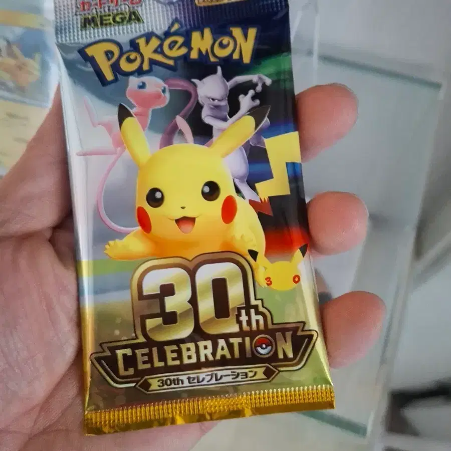 포켓몬카드 30주년 기념일판 1 팩