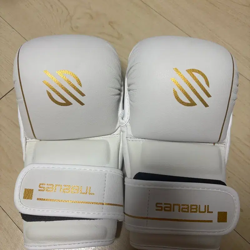사나불 골드스트라이크 mma글러브 신가드 세트
