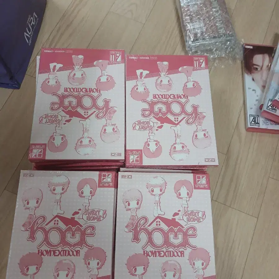 보넥도 홈 앨범 미개봉 개인반 3장 일괄