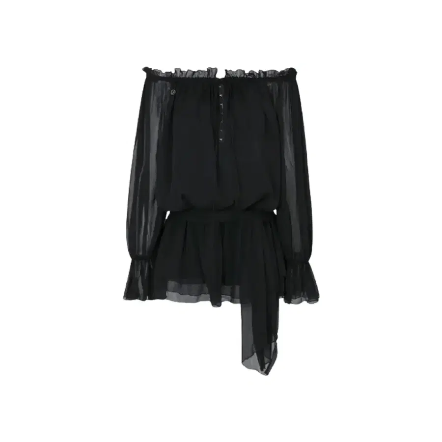 페인오어플레져 Angel hook dress black