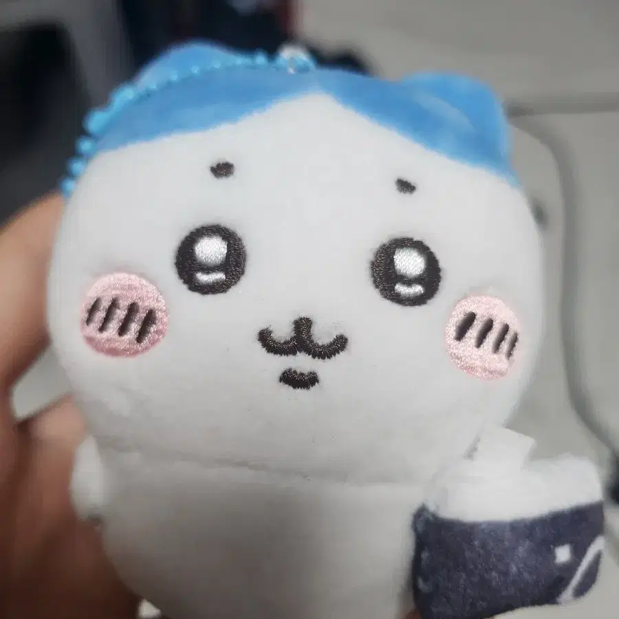 하치와레 스트레스볼 키링