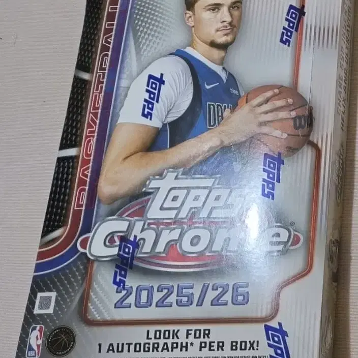 2025/26 Topps Chrome NBA 하비 박스