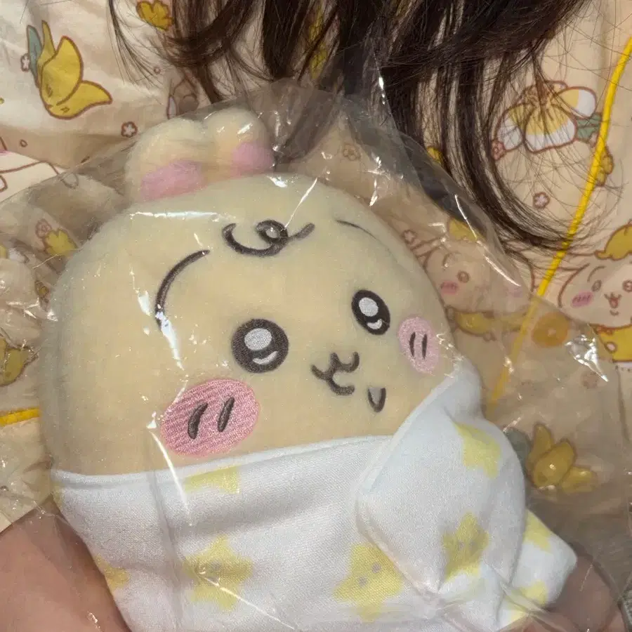 (미개봉/정품) 치이카와 베이비 포대기 우사기 인형 누이