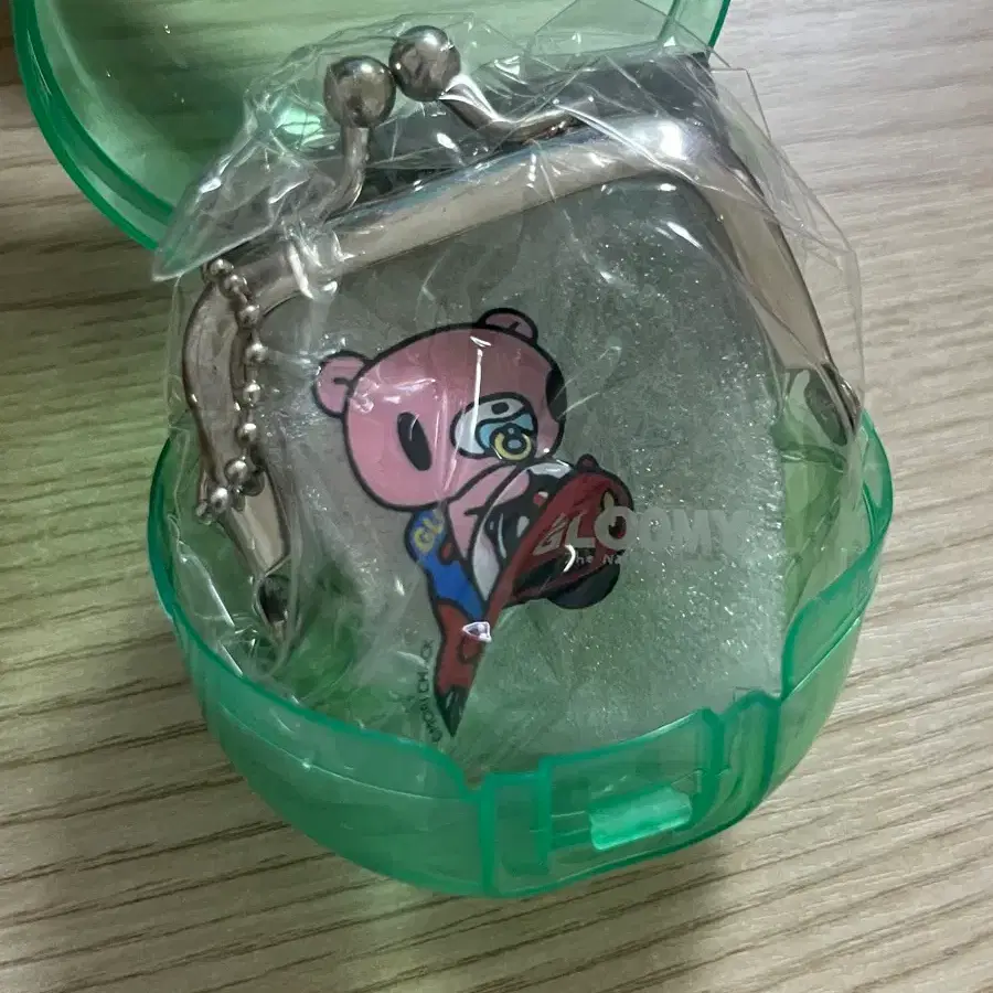 [새상품] 글루미 베어 동전지갑 가마보코 키링 가챠
