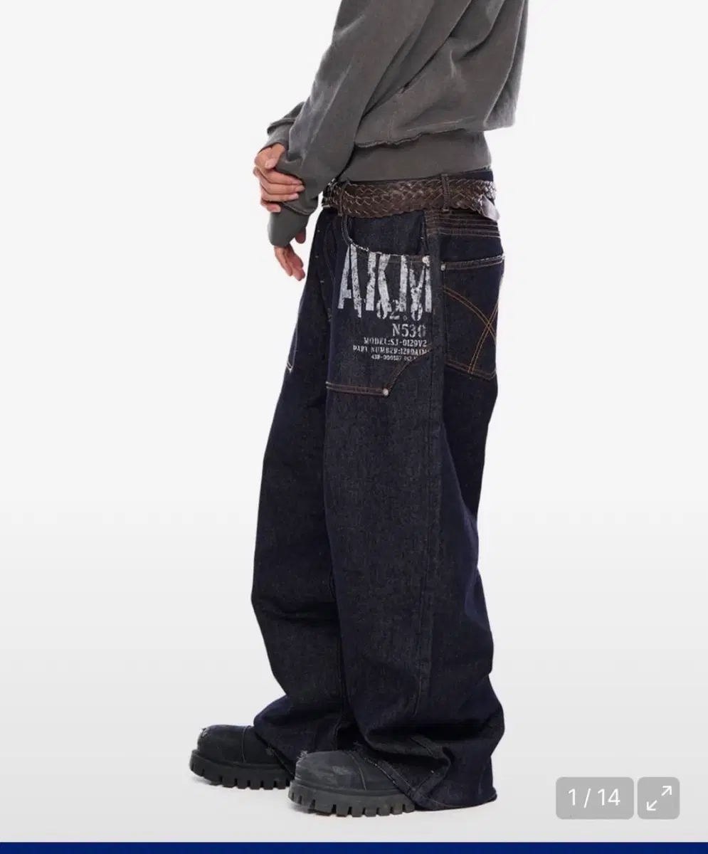 Aakam Denim Pants