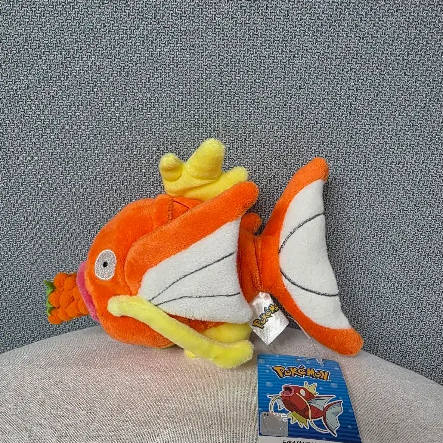 [정품/새상품] 포켓몬 잉어킹 가방걸이 키링 인형 13cm