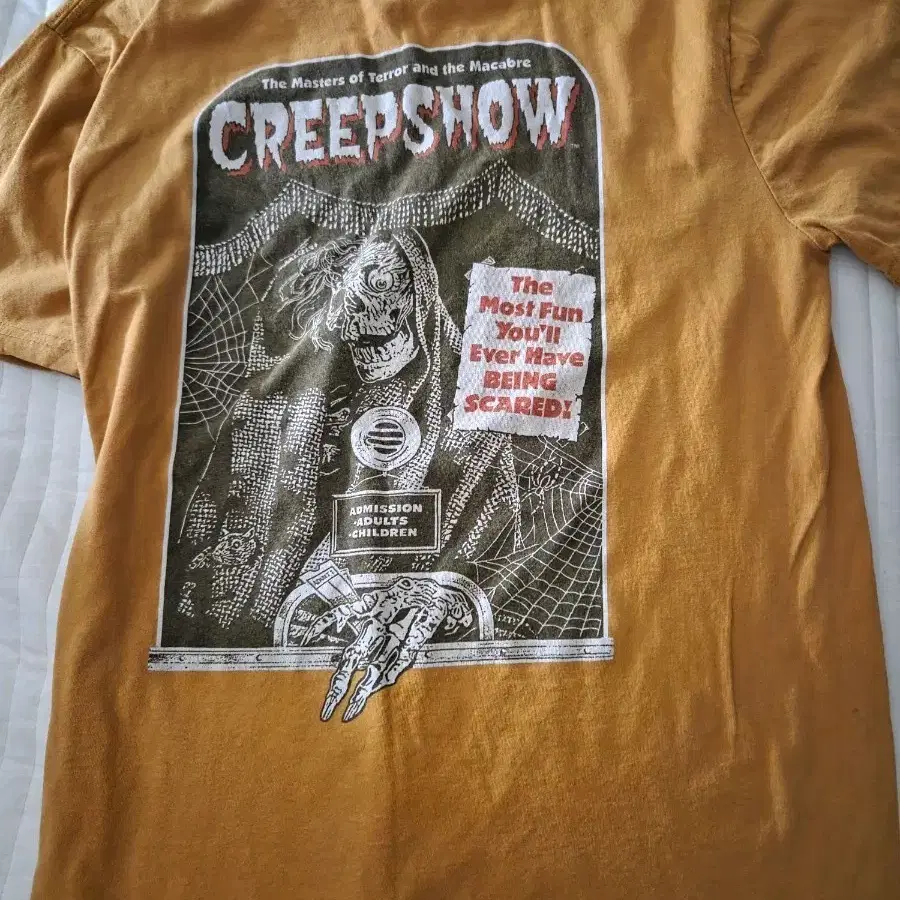 빈티지 creepshow 호러영화 고스 펑크 이모 티셔츠