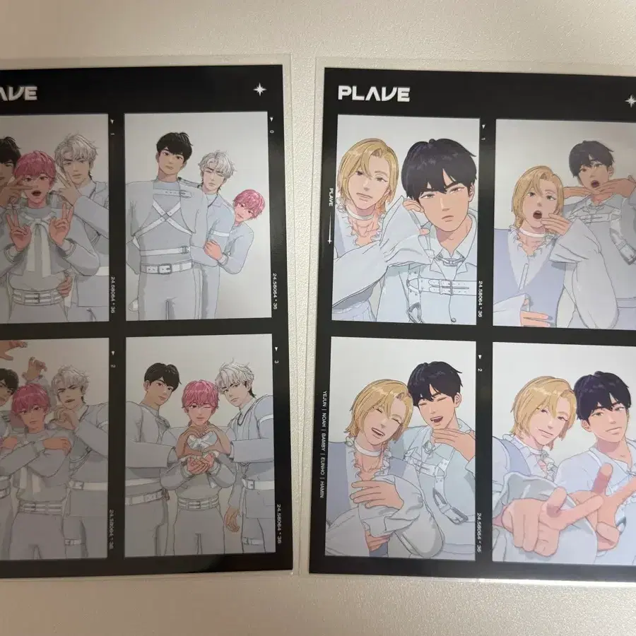 플레이브 1기 인생네컷 네컷포토