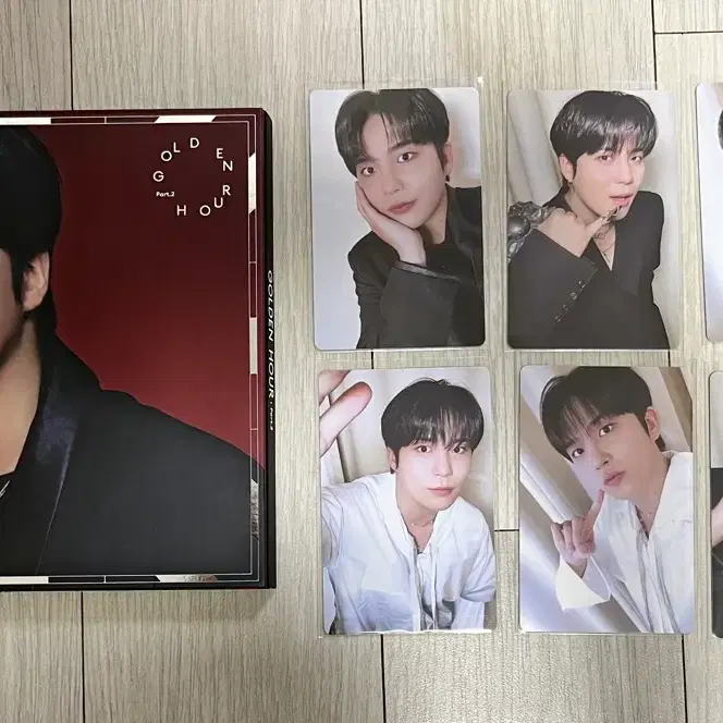 에이티즈 종호 개봉 앨범+포카6종 디지팩 골든아워 2 ice on my teeth golden hour 아온마티