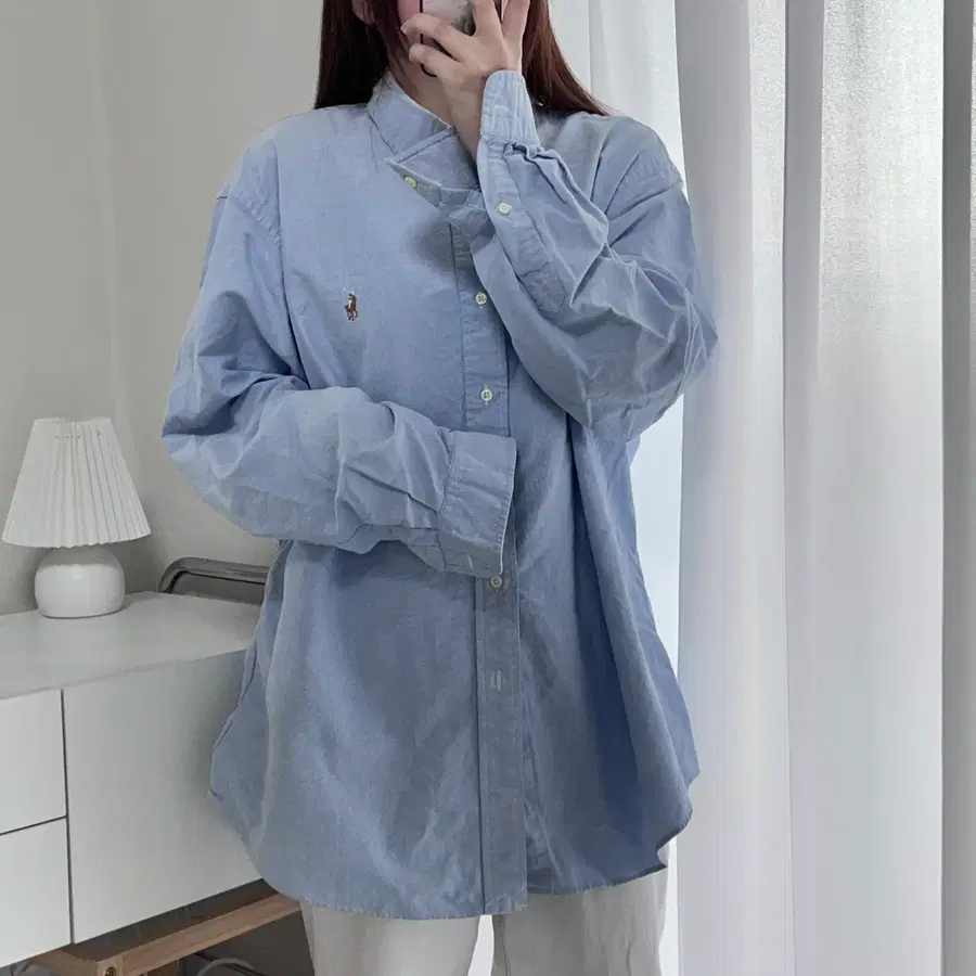 폴로 소라 / 멀티포니 셔츠 [ XXL ]