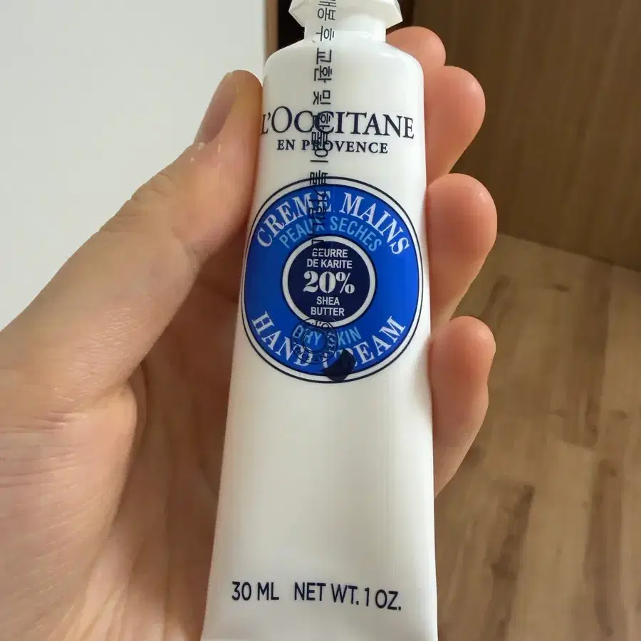 (새상품)록시땅 드라이스킨 핸드크림 30ml