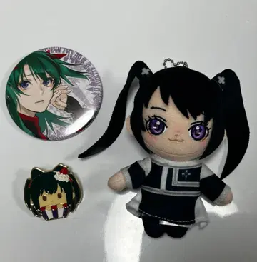 dgrayman d그레 봉제 인형 리나리 디그레이맨 핀 배지