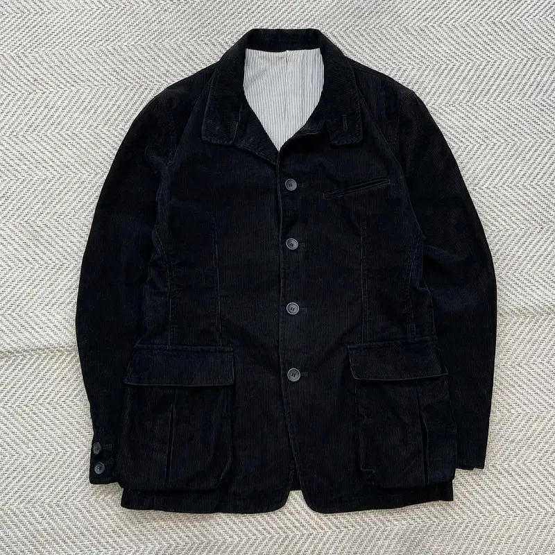 꼼사이즘 코듀로이 싱글 블레이저 r4901
