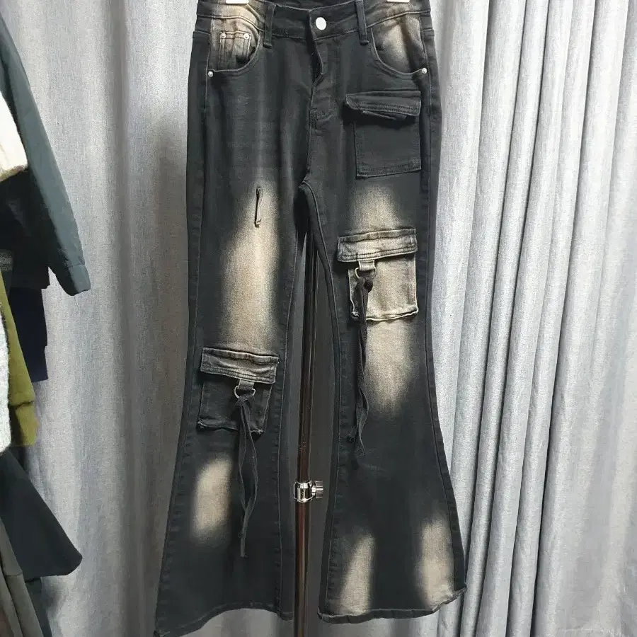 M핫걸워싱 스판 부츠컷 데님