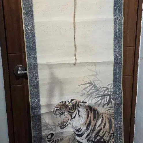 고화 / 연대좋은 맹호도 족자그림