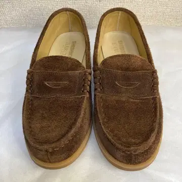 SHISHIKUI HARUTA 로퍼 브라운 스웨이드 브라운 시시쿠이