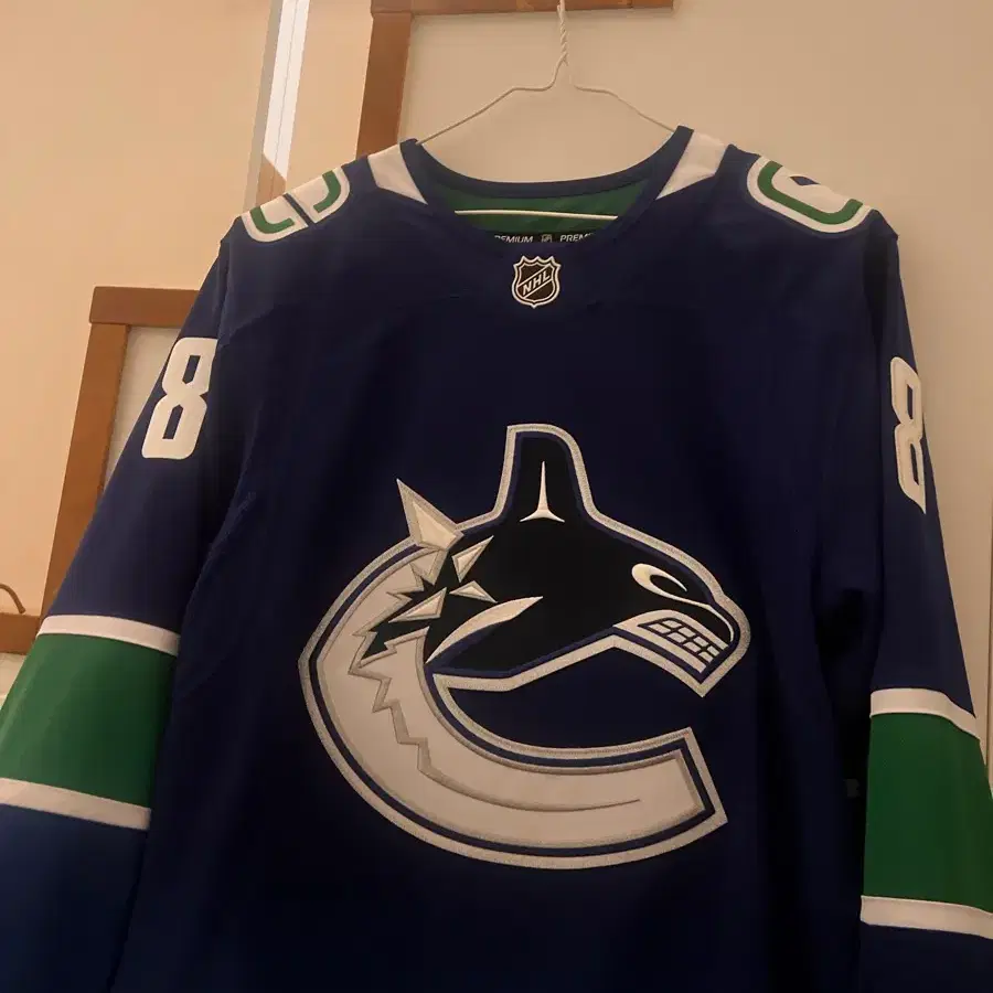 밴쿠버 커눅스 NHL 하키 저지