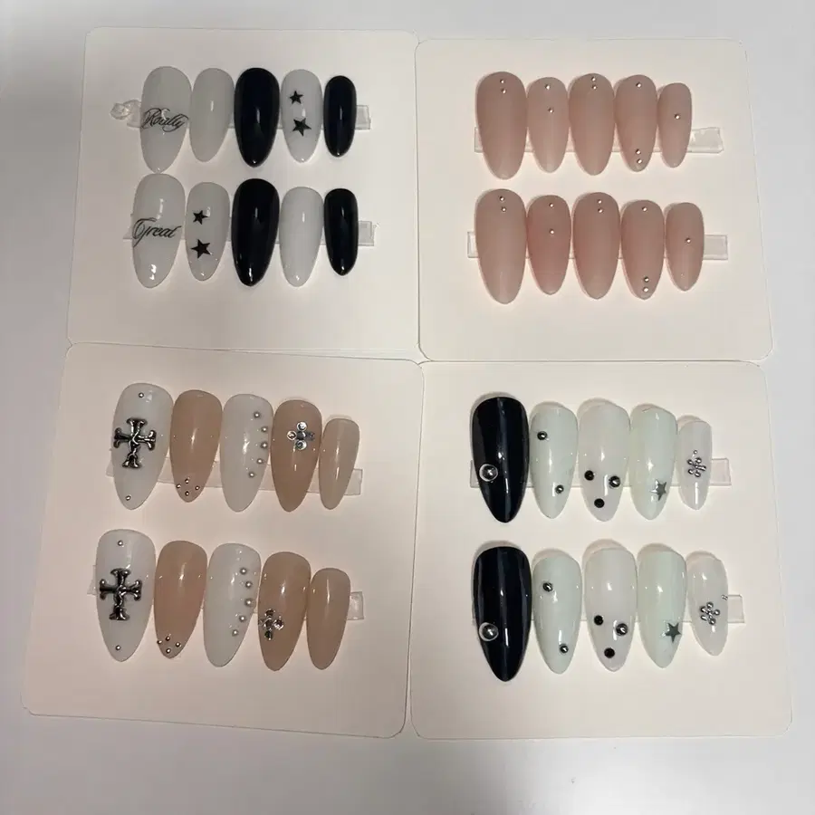 수제 네일팁 XS/S 사이즈 3-4,000원