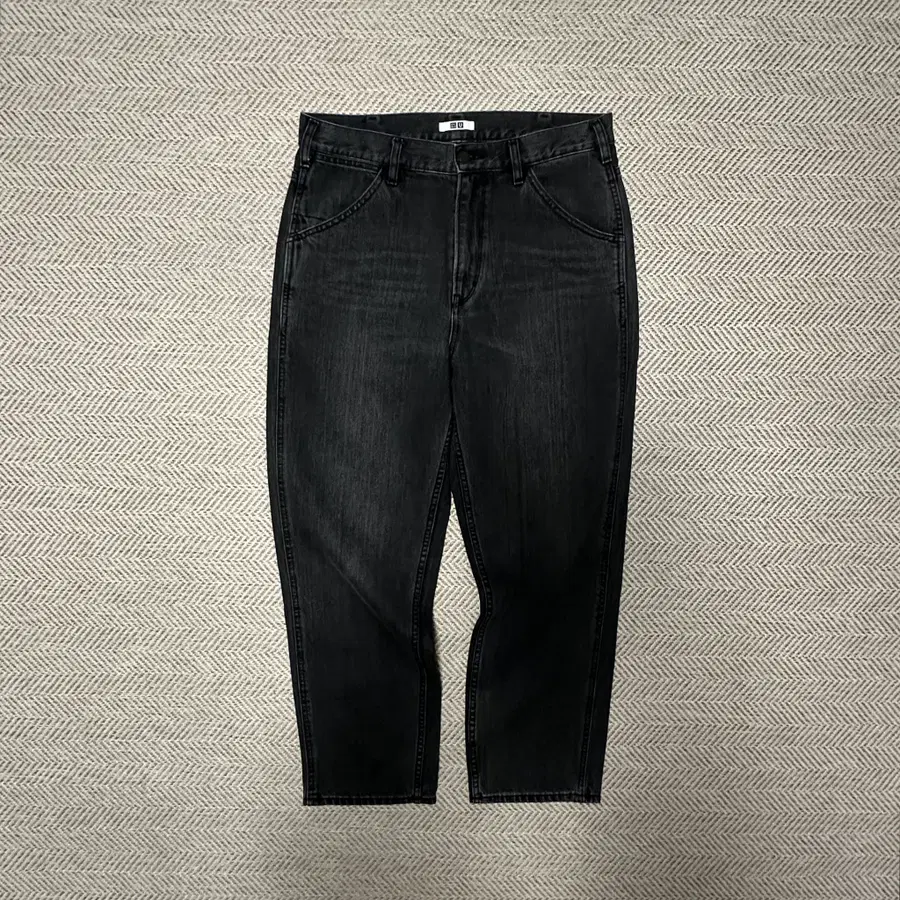 UNIQLO U black denim jeans