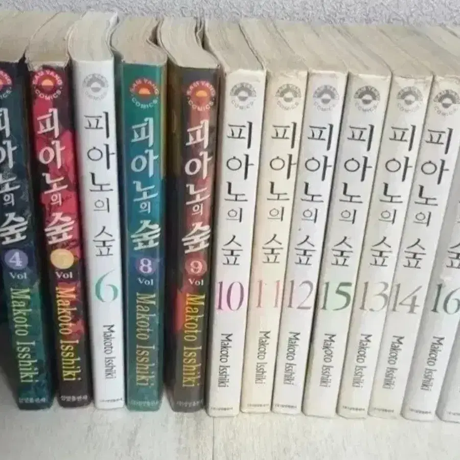 만화책 피아노의 숲 1-19권 일괄 (7권없음)
