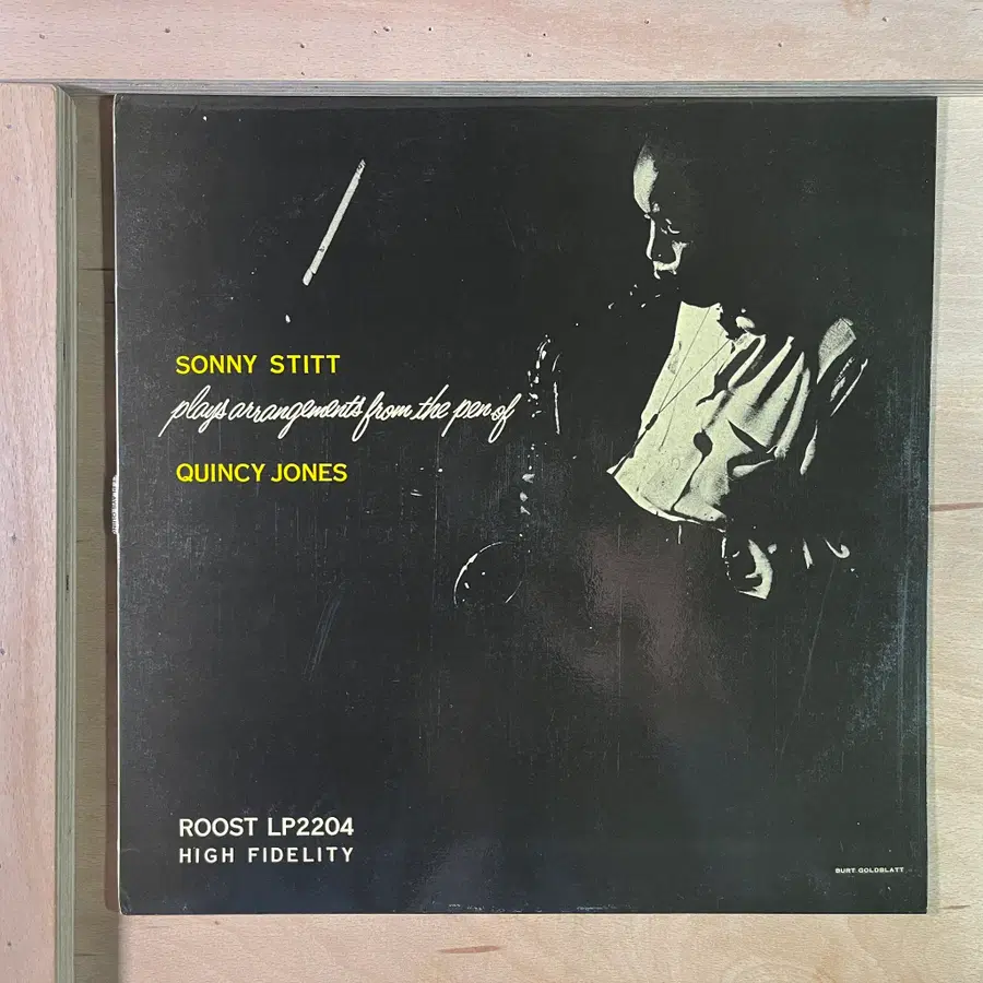 Sonny Stitt Plays Arrangements From The Pen Of Quincy Jones 스페인반 LP