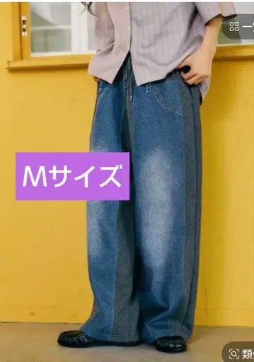 니코앤드 MODE NORM CORE 데님 패치워크 팬츠