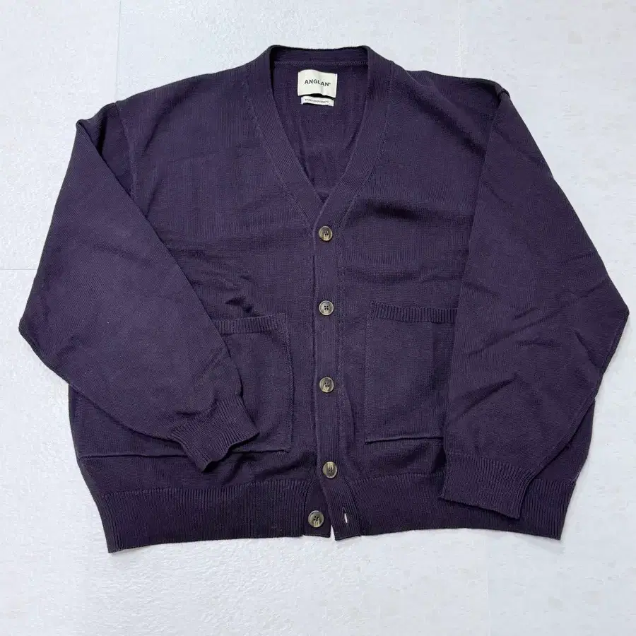 Anglan 25FW 가디건 purple